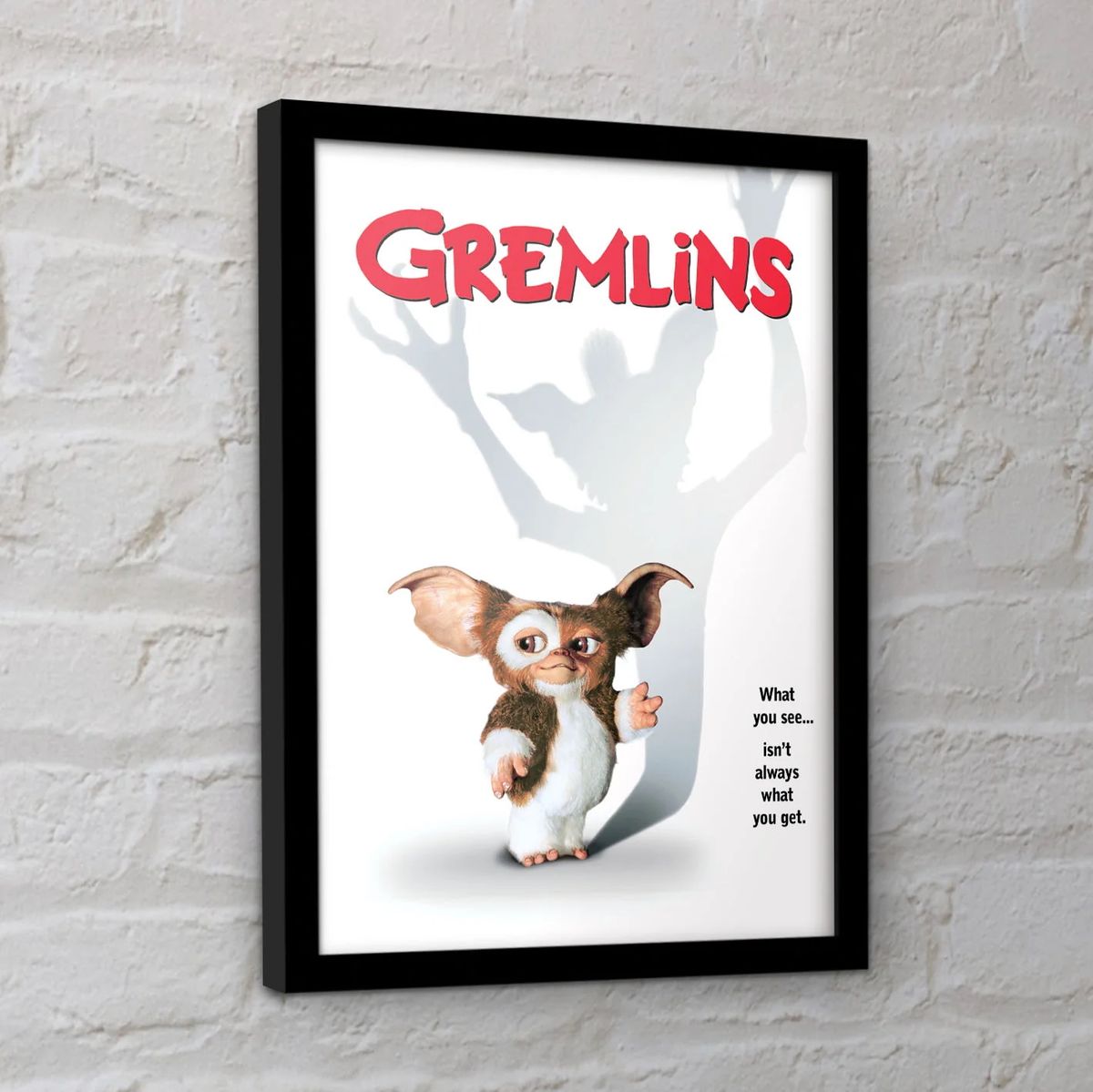 Gremlins - What You See - Kehystetty taidejuliste