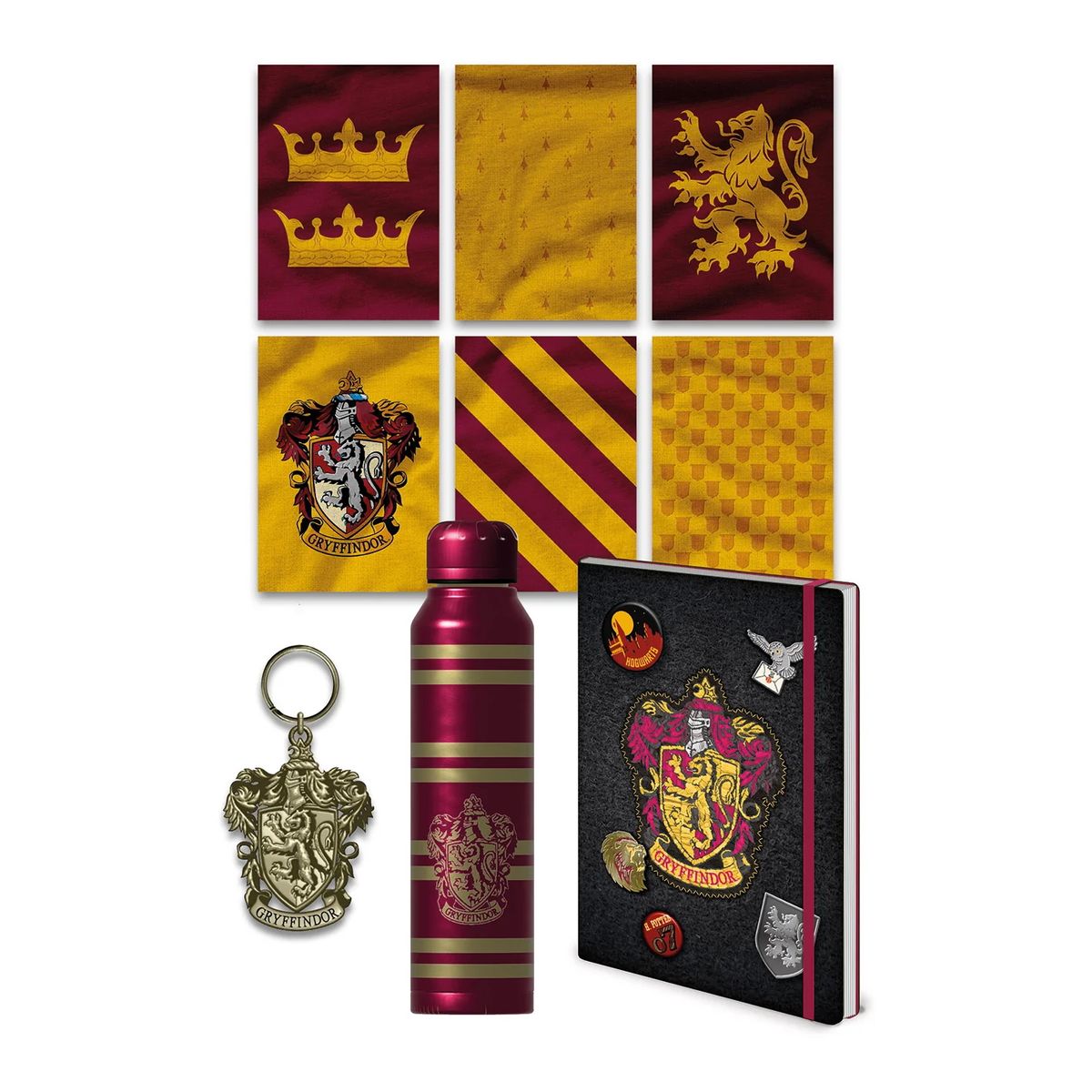Harry Potter - Colorful Crest Gryffindor - Lahjasetti
