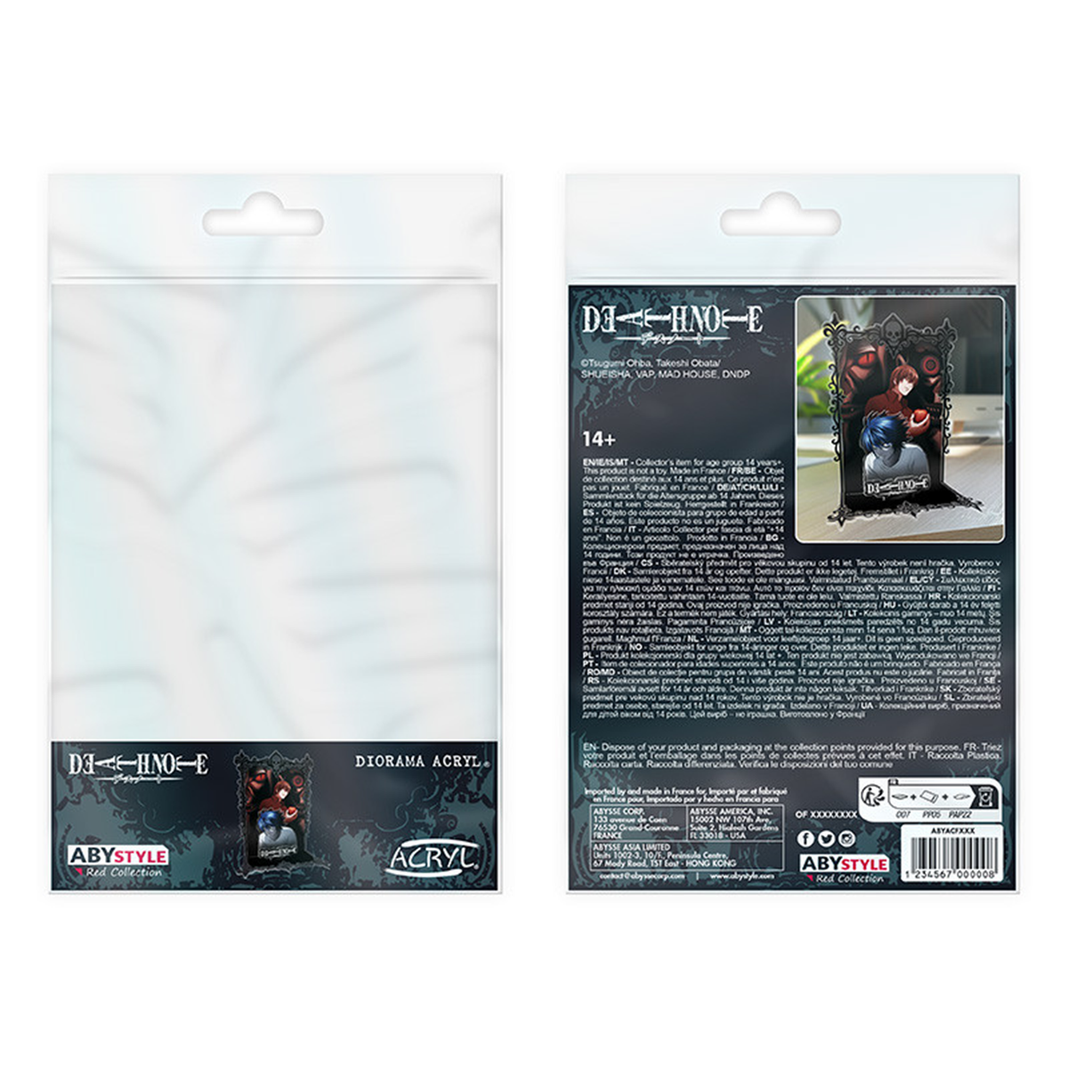 Death Note - L & Light - Dioraama (akryylinen)