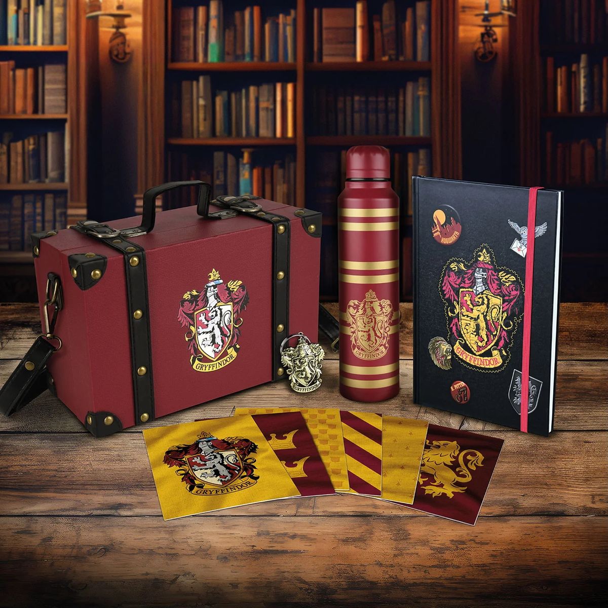 Harry Potter - Colorful Crest Gryffindor - Lahjasetti