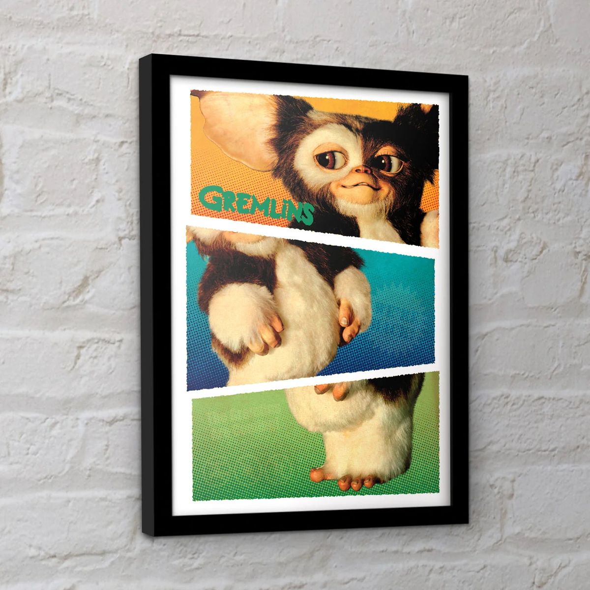 Gremlins - Gizmo Break - Kehystetty taidejuliste