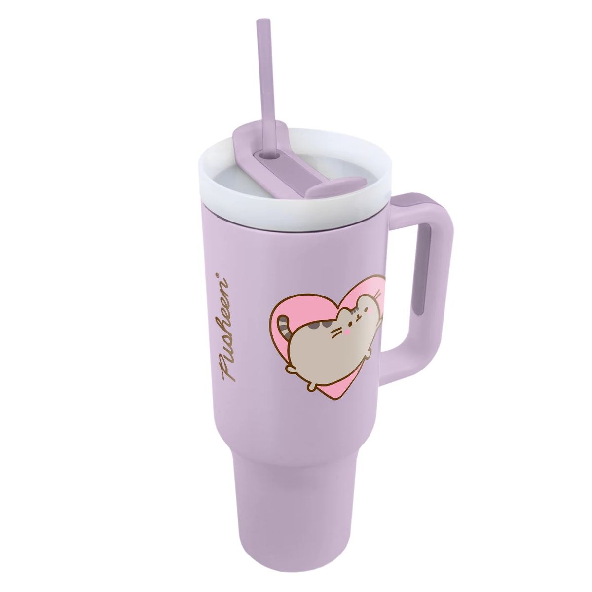 Pusheen - Spread Love - Isokokoinen termosmuki/matkamuki (n. 1200 ml)