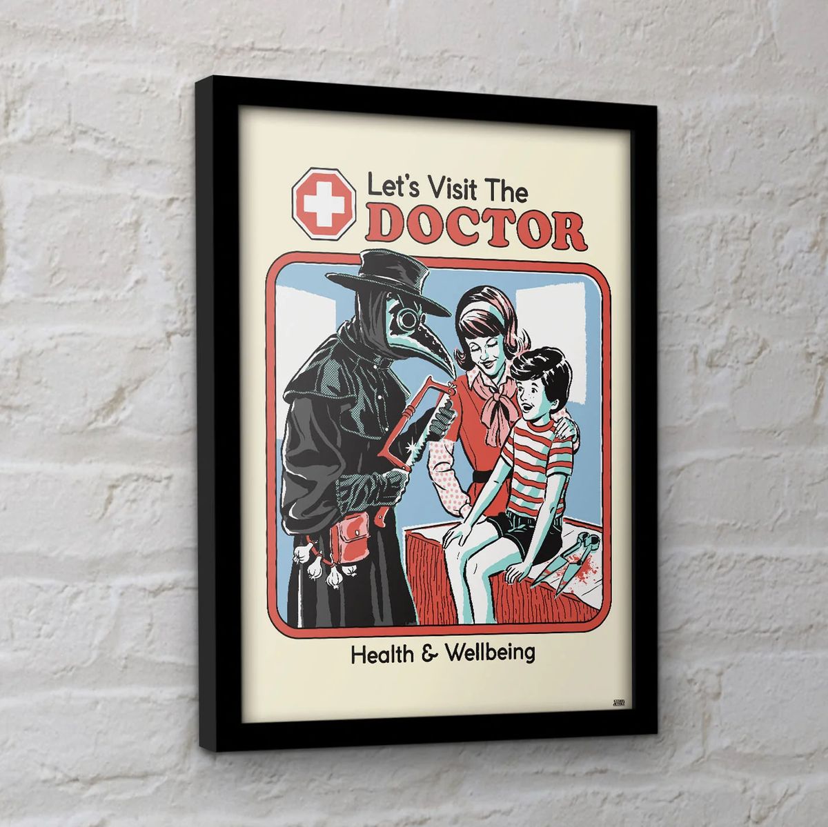 Steven Rhodes - The Doctor - Kehystetty taidejuliste