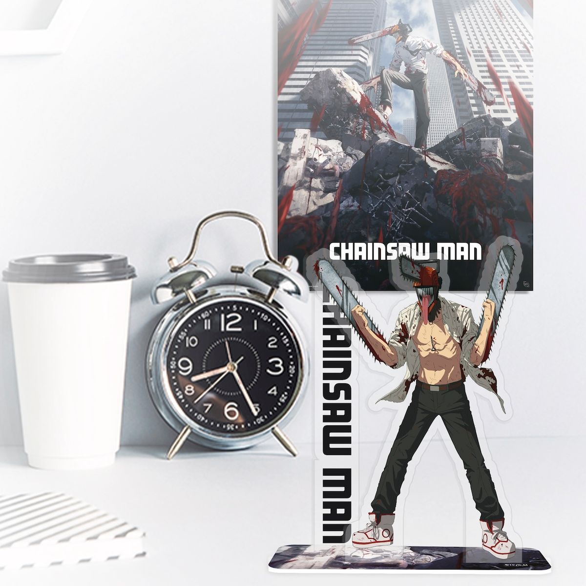 Chainsaw Man - Denji - Akryylifiguuri (keräilyhahmo)