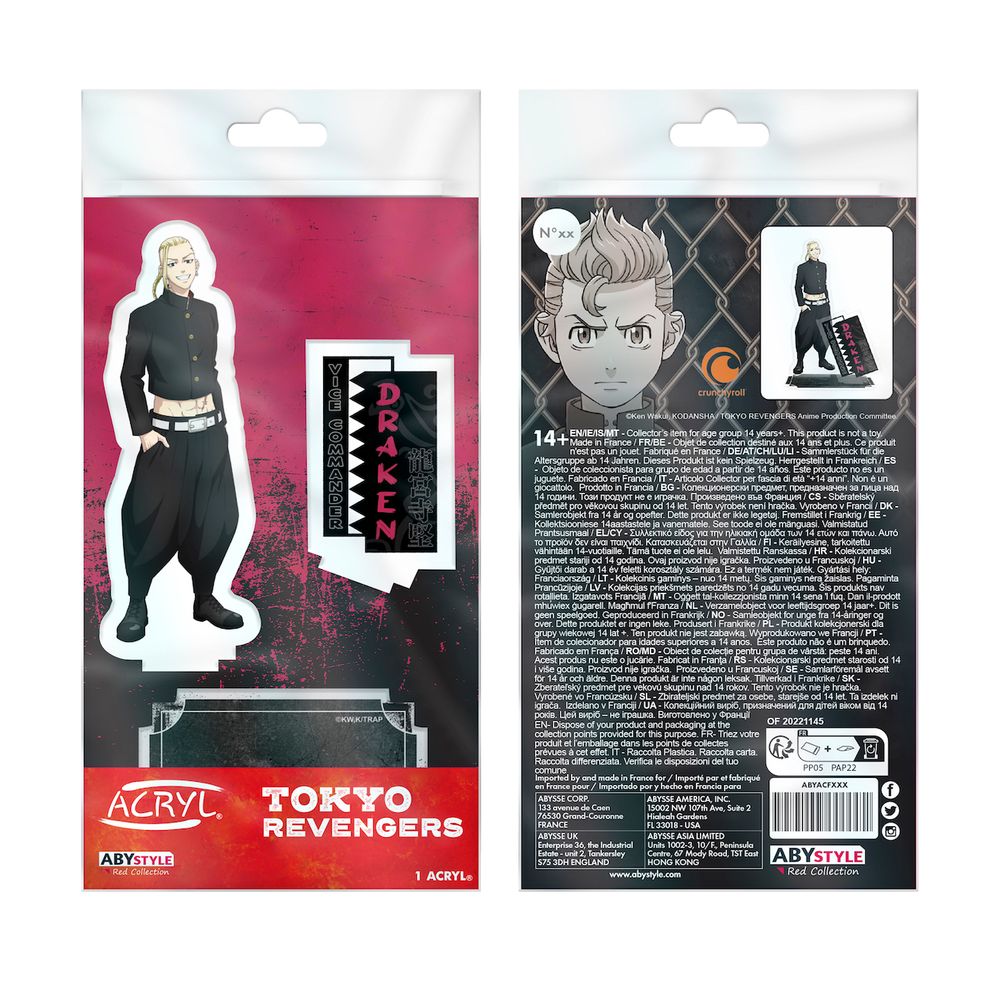 Tokyo Revengers - Draken - Akryylifiguuri (keräilyhahmo)
