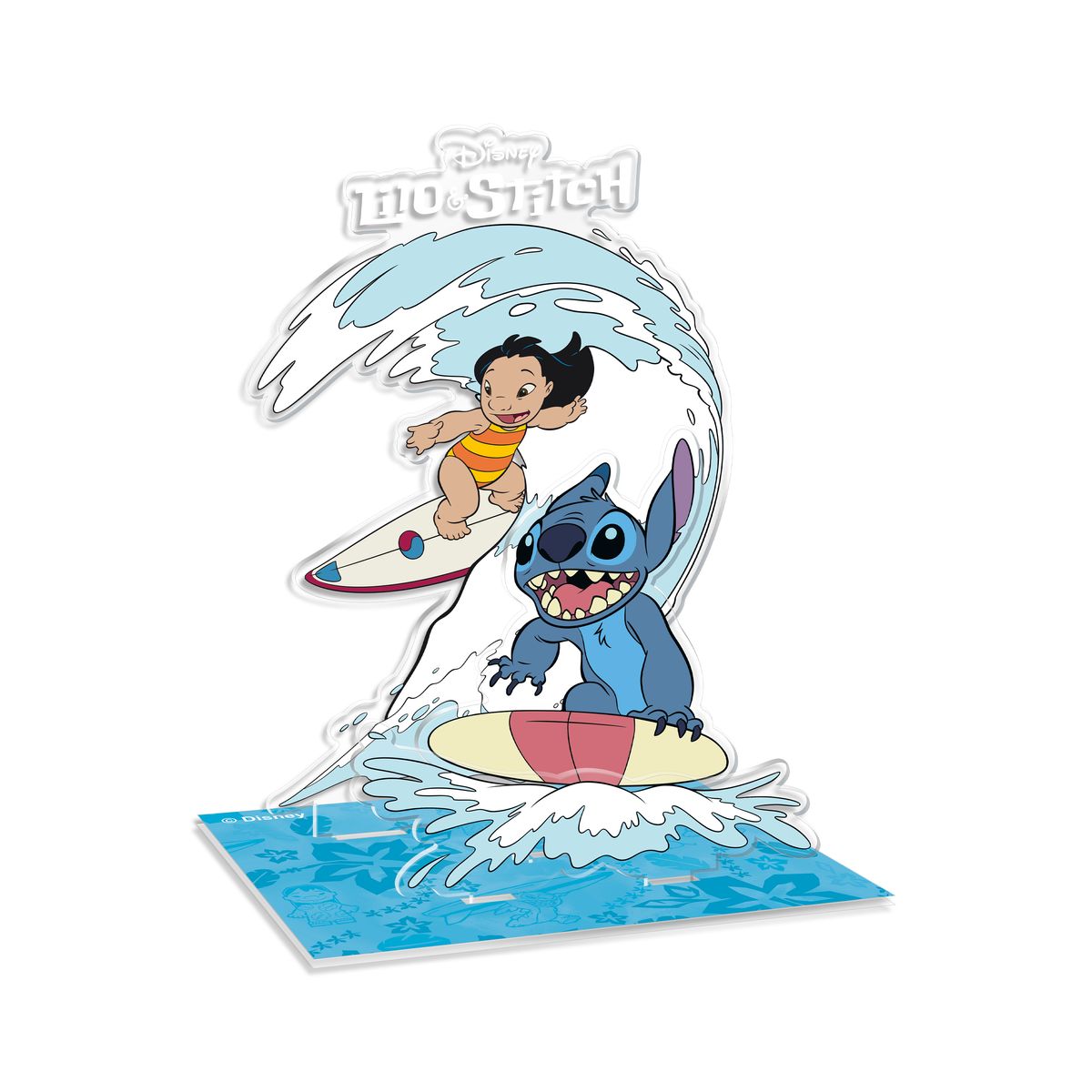 Lilo & Stitch - Surfing - Dioraama (akryylinen)