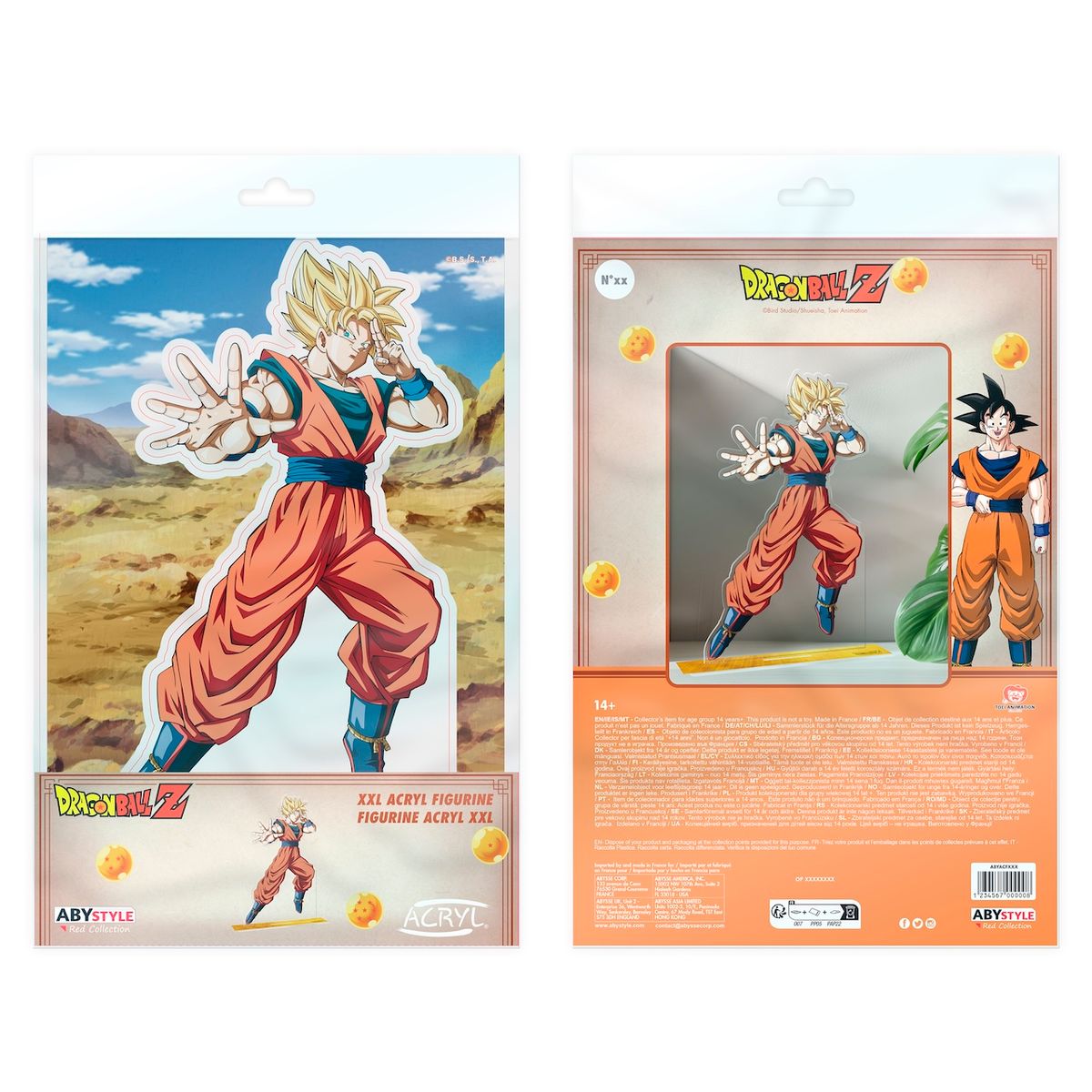 Dragon Ball - Goku - Akryylifiguuri (XL-koko)