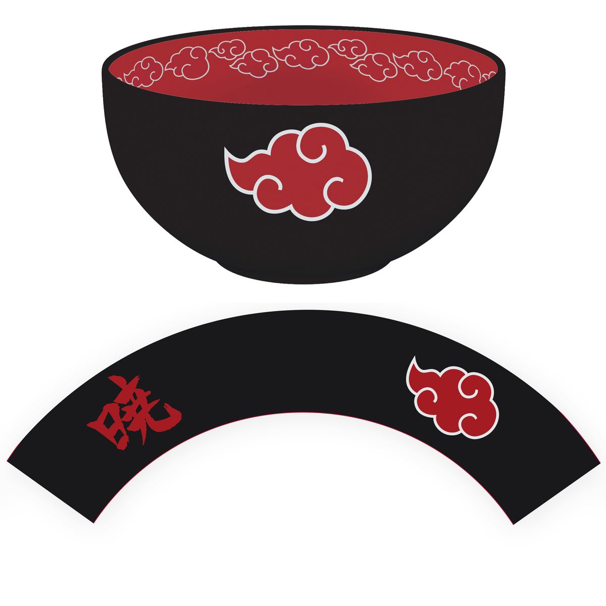 Naruto - Akatsuki - Kulho
