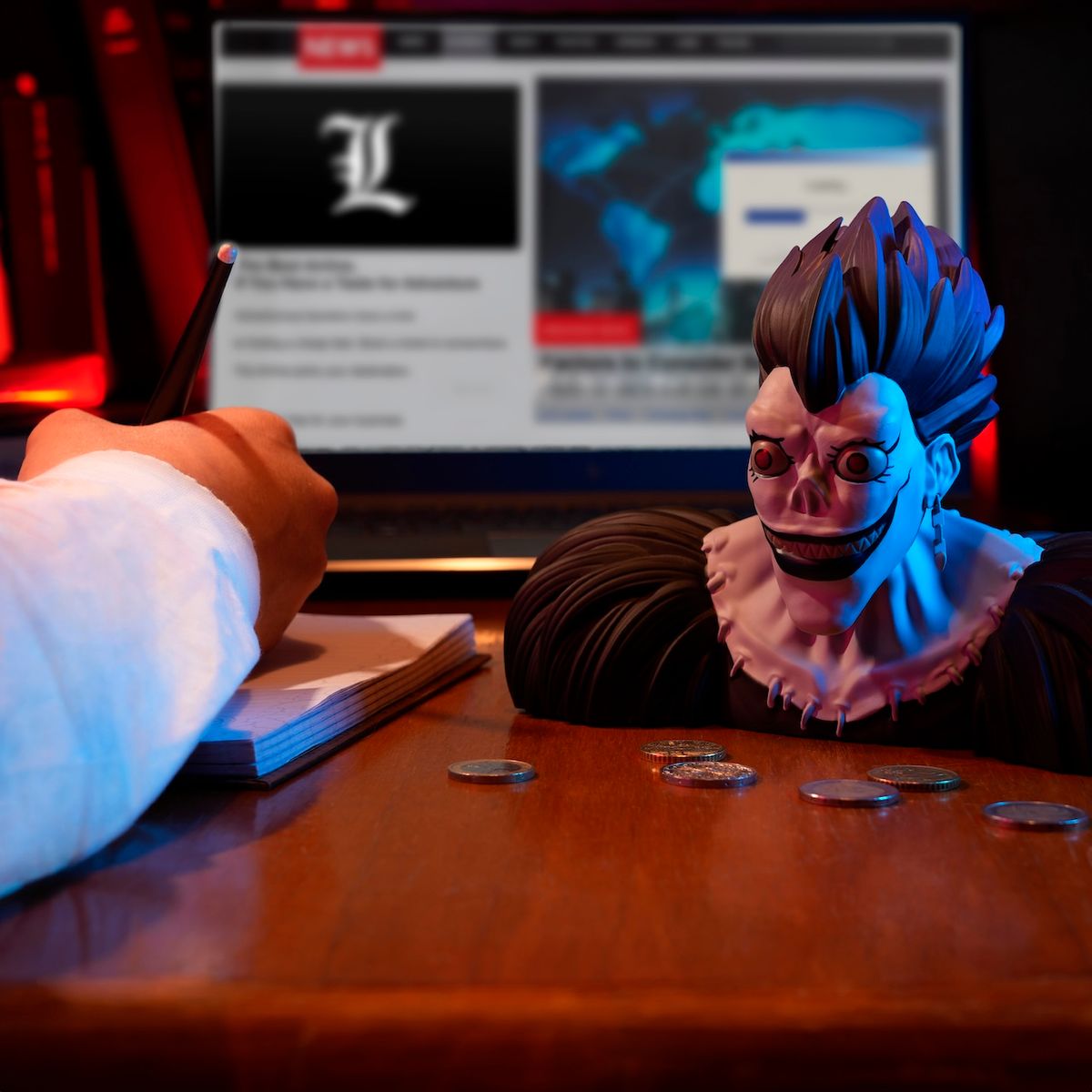 Death Note - Ryuk - Rahalipas / säästölipas