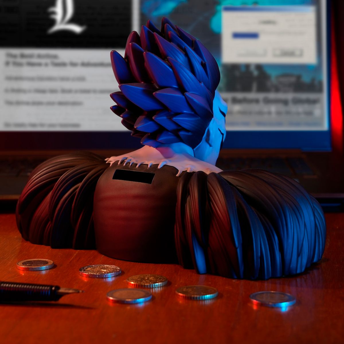 Death Note - Ryuk - Rahalipas / säästölipas
