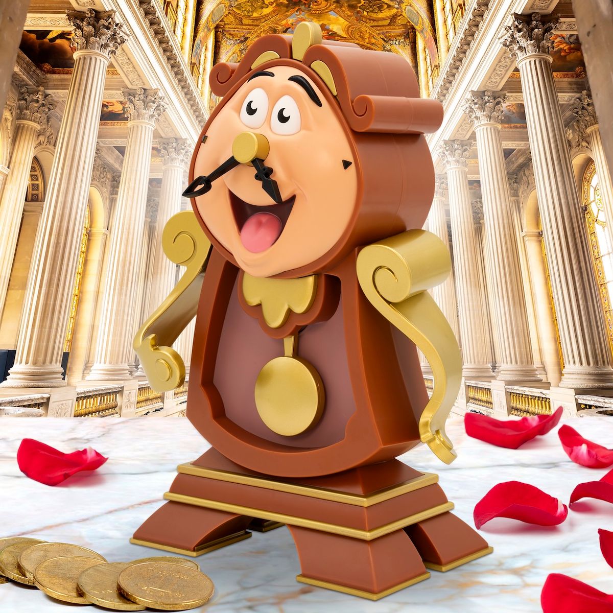 Kaunotar ja hirviö - Cogsworth - Rahalipas / säästölipas