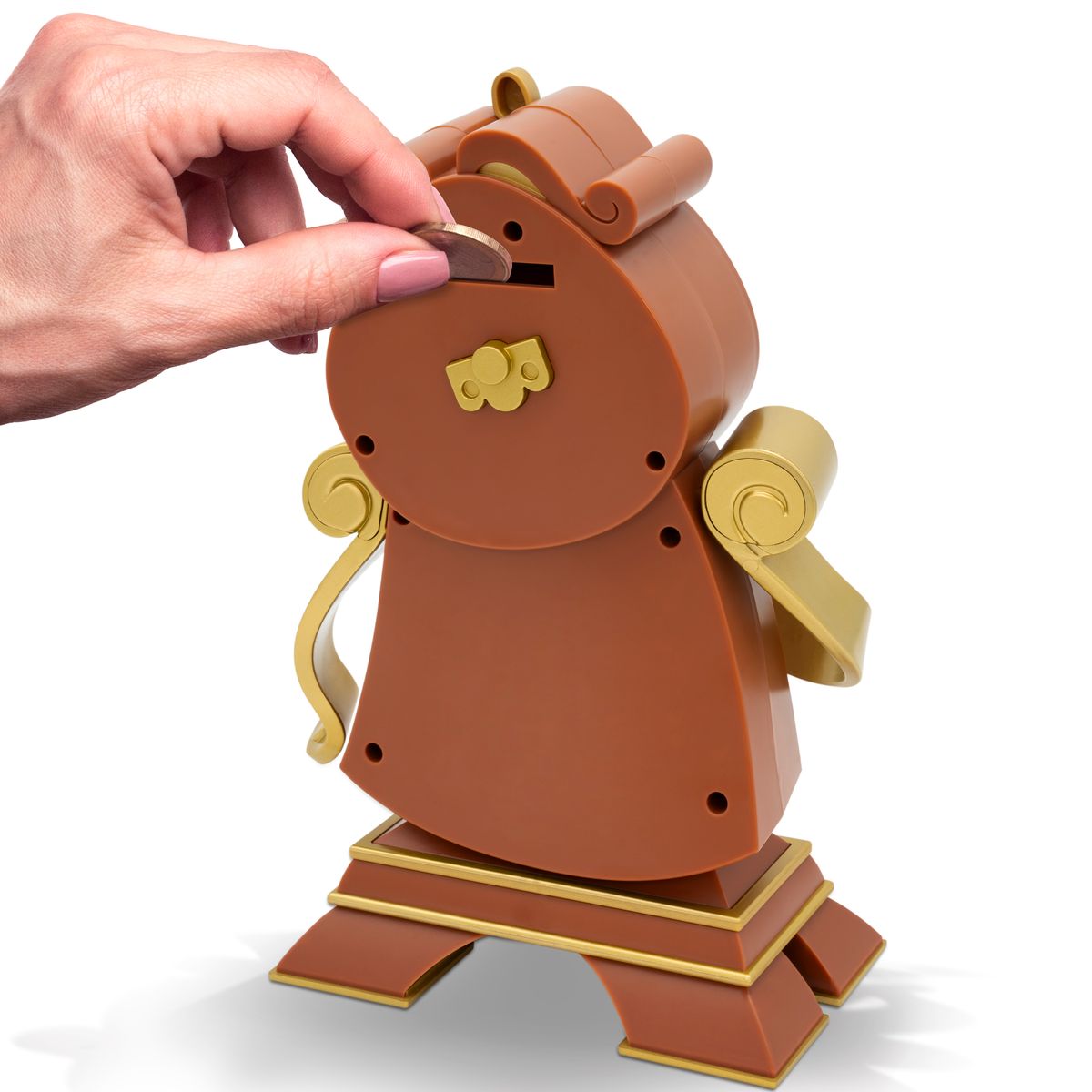 Kaunotar ja hirviö - Cogsworth - Rahalipas / säästölipas
