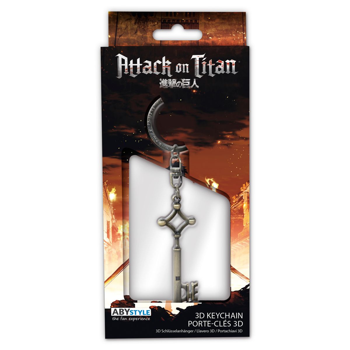 Attack on Titan - Eren's key - Avaimenperä