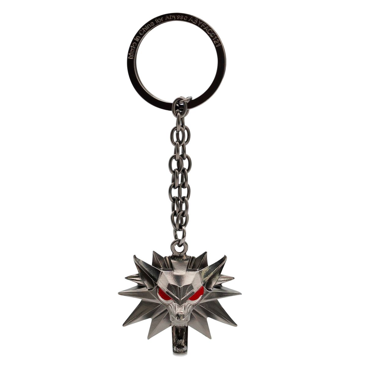 The Witcher - 3D School Wolf Emblem - Avaimenperä