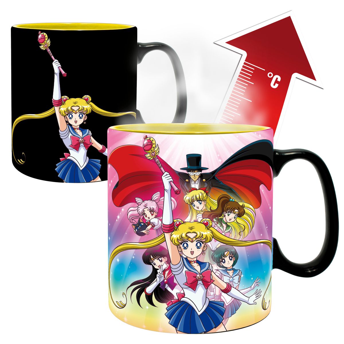Sailor Moon - Group - Heat Change -muki