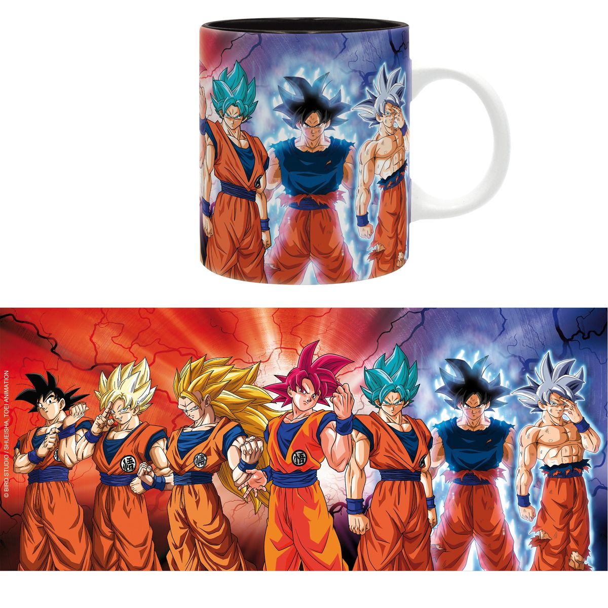 Dragon Ball - Goku Transformation - Muki