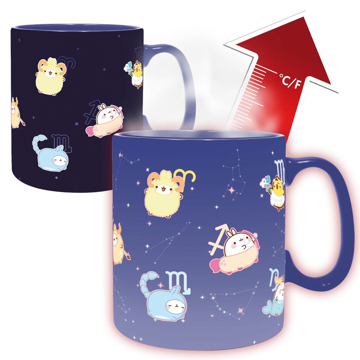 Molang - Astrology - Iso Heat Change -muki (XXL-koko)