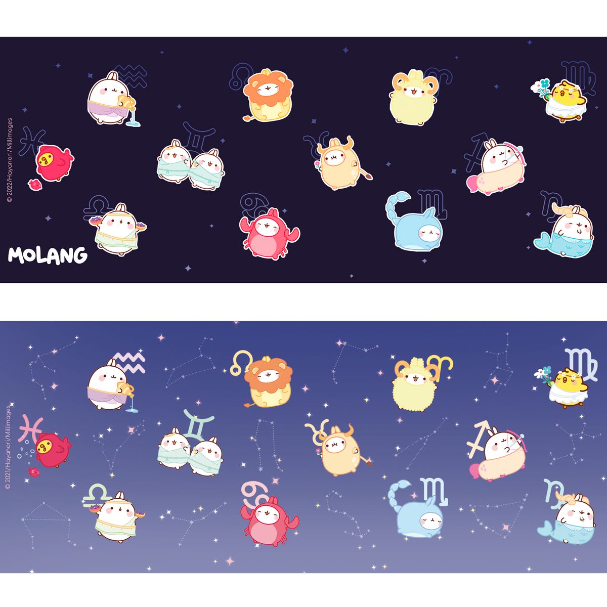 Molang - Astrology - Iso Heat Change -muki (XXL-koko)