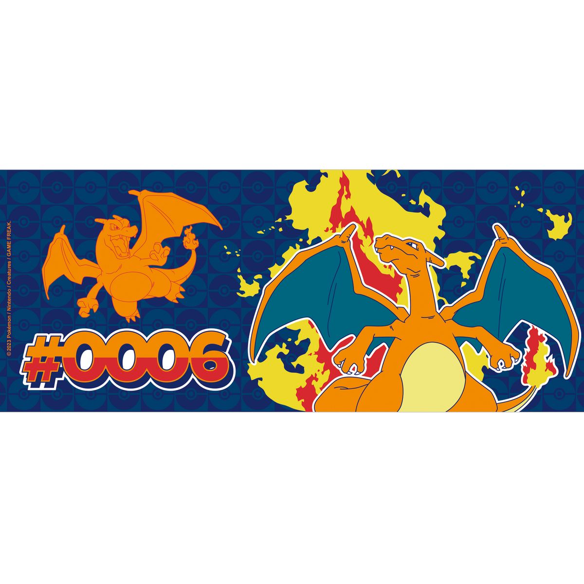 Pokémon - Charizard - Iso muki (XL-kokoinen)