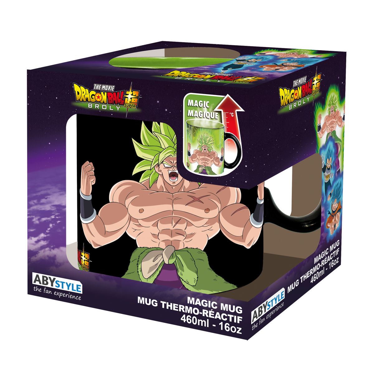 Dragon Ball - Broly vs. Gogeta - Iso Heat Change -muki (XXL-koko)