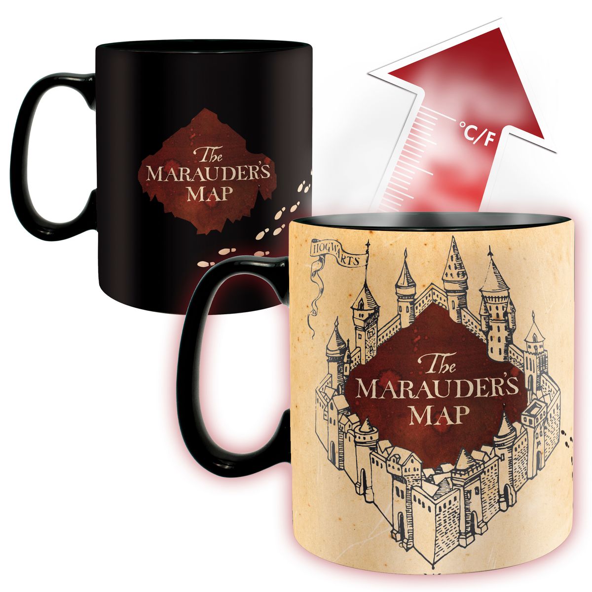 Harry Potter - Marauder's Map - Heat Change -muki