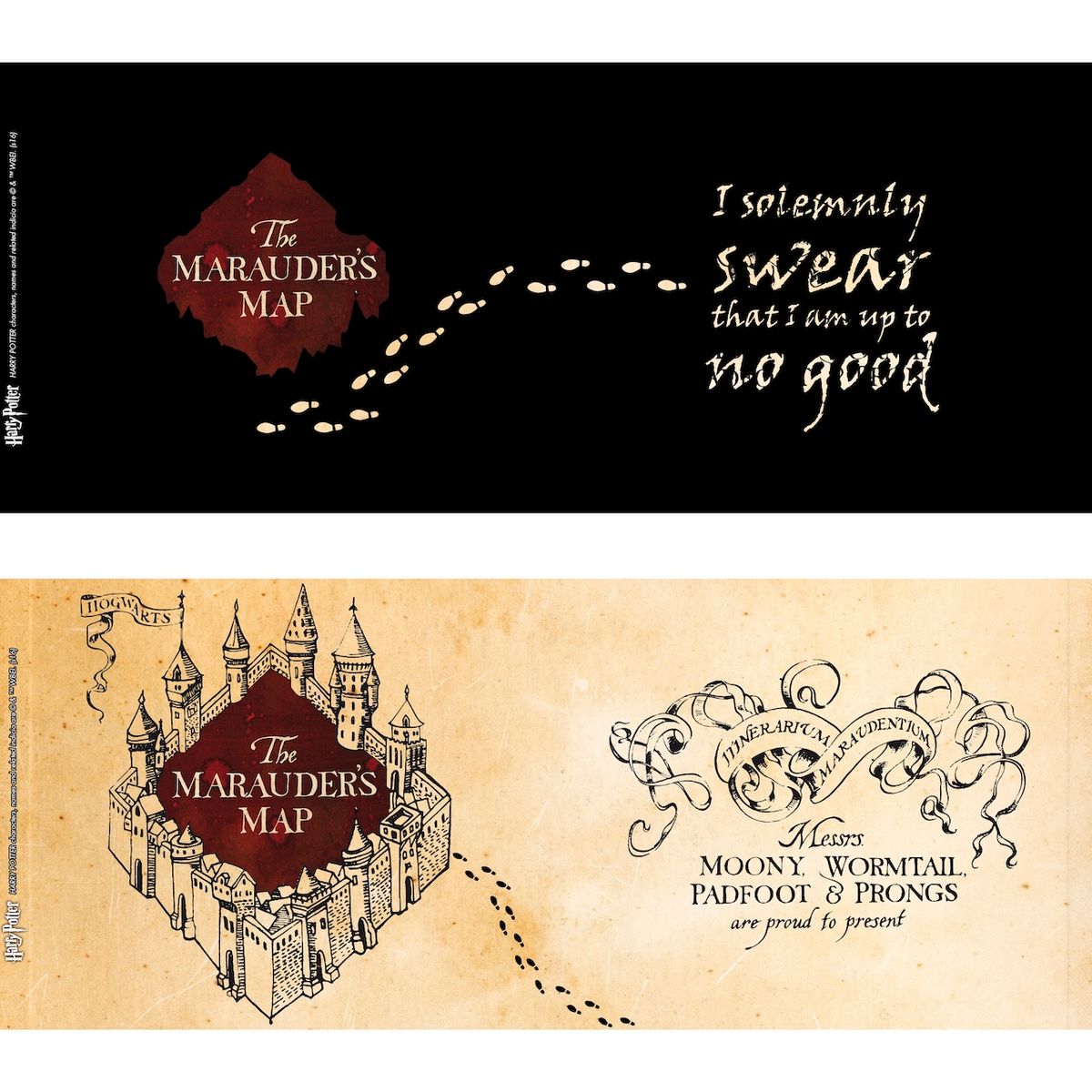 Harry Potter - Marauder's Map - Heat Change -muki