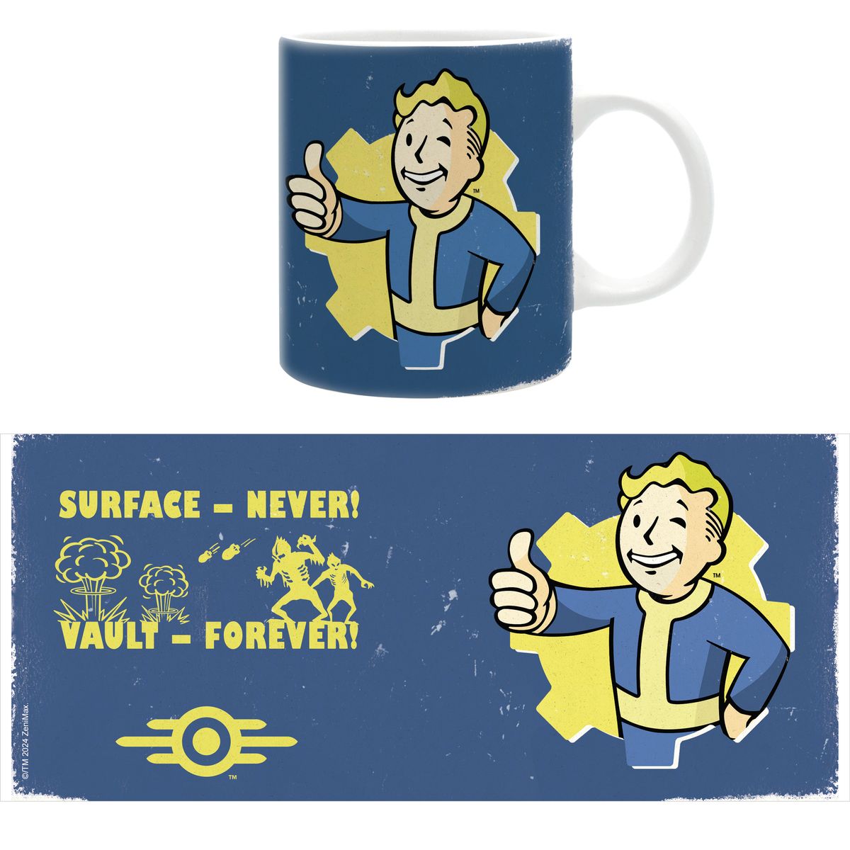 Fallout - Vault Boy Blue - Muki