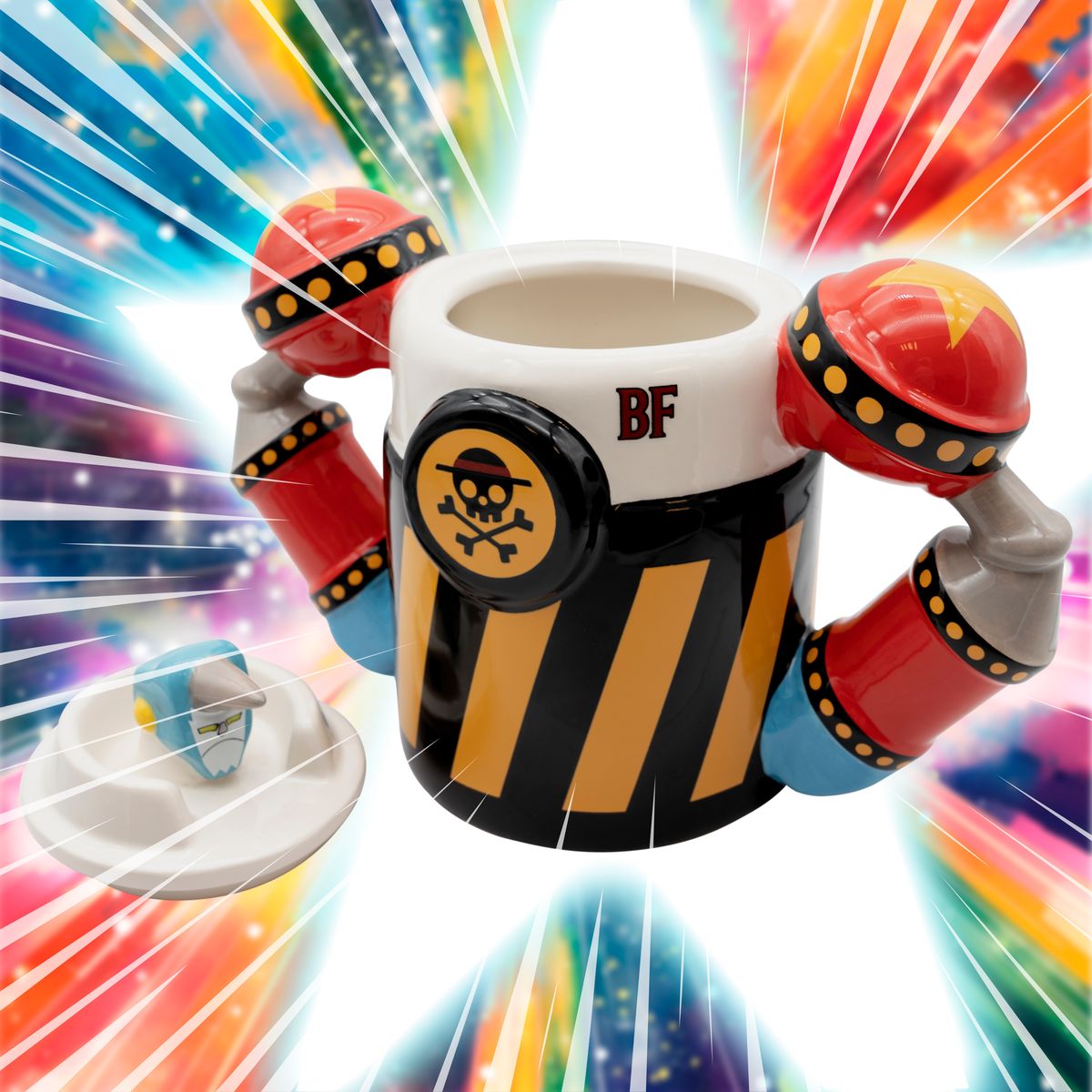 One Piece - Iron Pirate Franky Shogun - 3D-muki