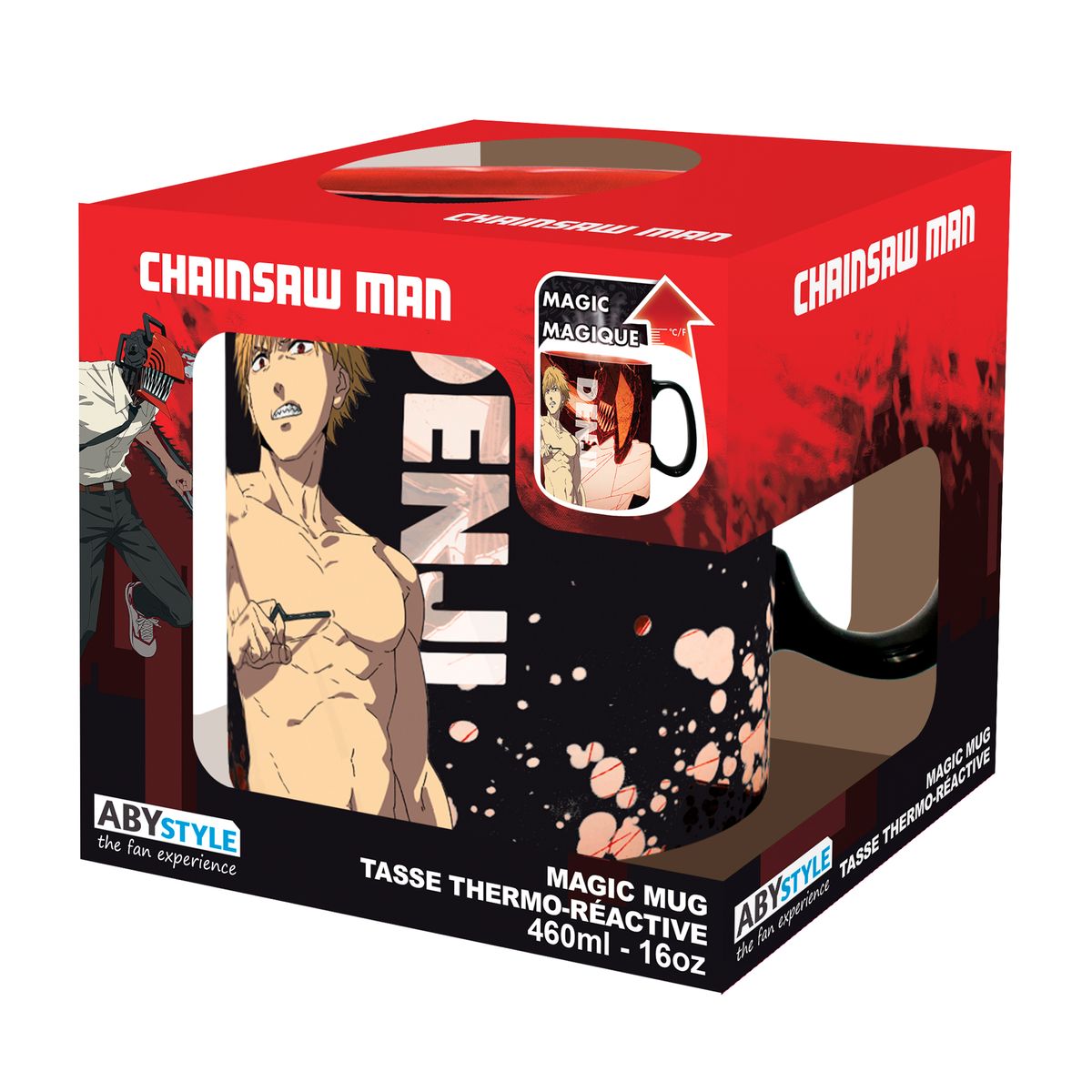 Chainsaw Man - Denji & Aki - Heat change -muki (XXL-kokoinen)