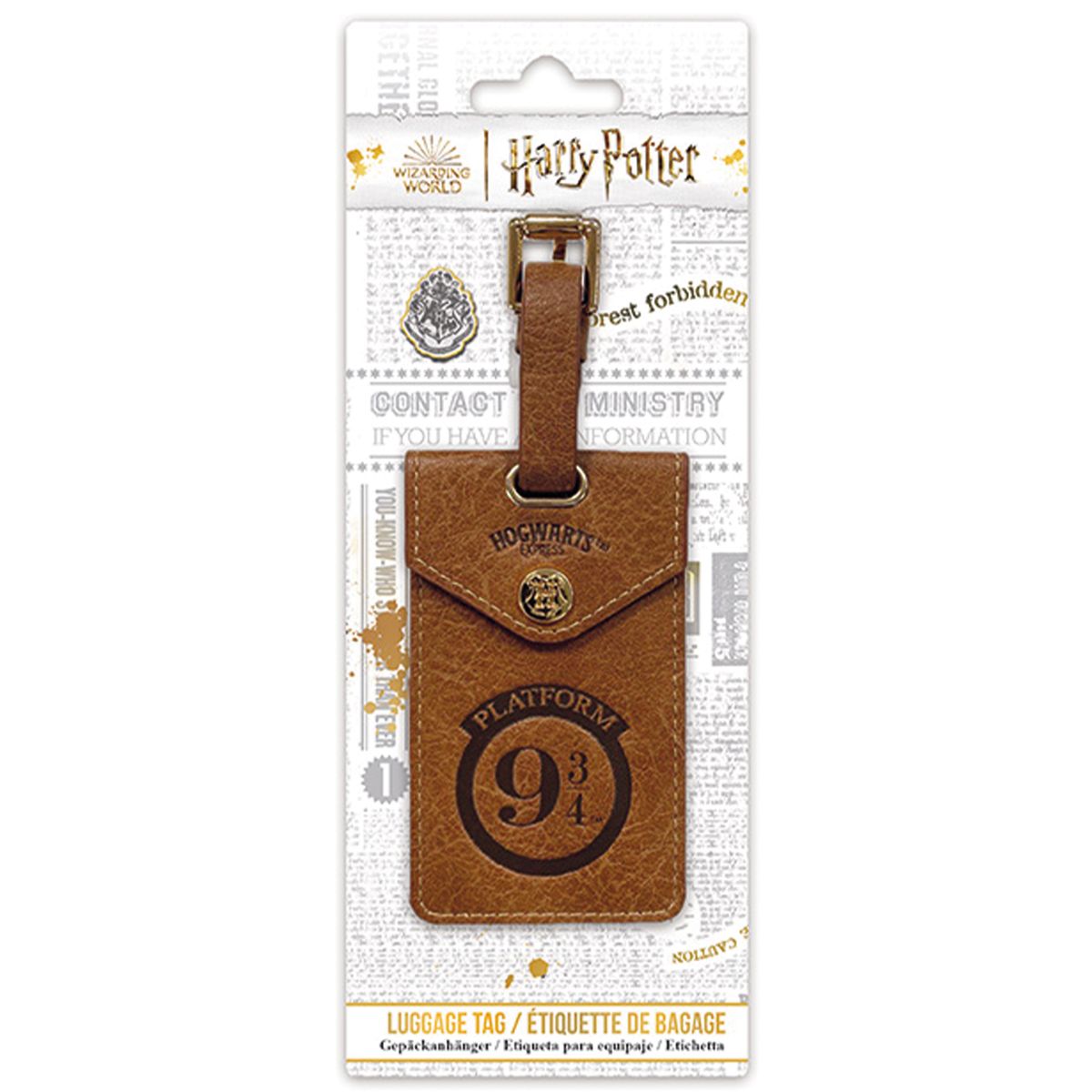 Harry Potter - Hogwarts Express - Matkalaukun nimi- & osoitelappu