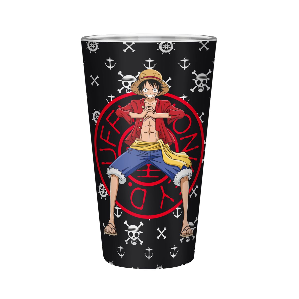 One Piece - Luffy - Iso juomalasi (XXL)