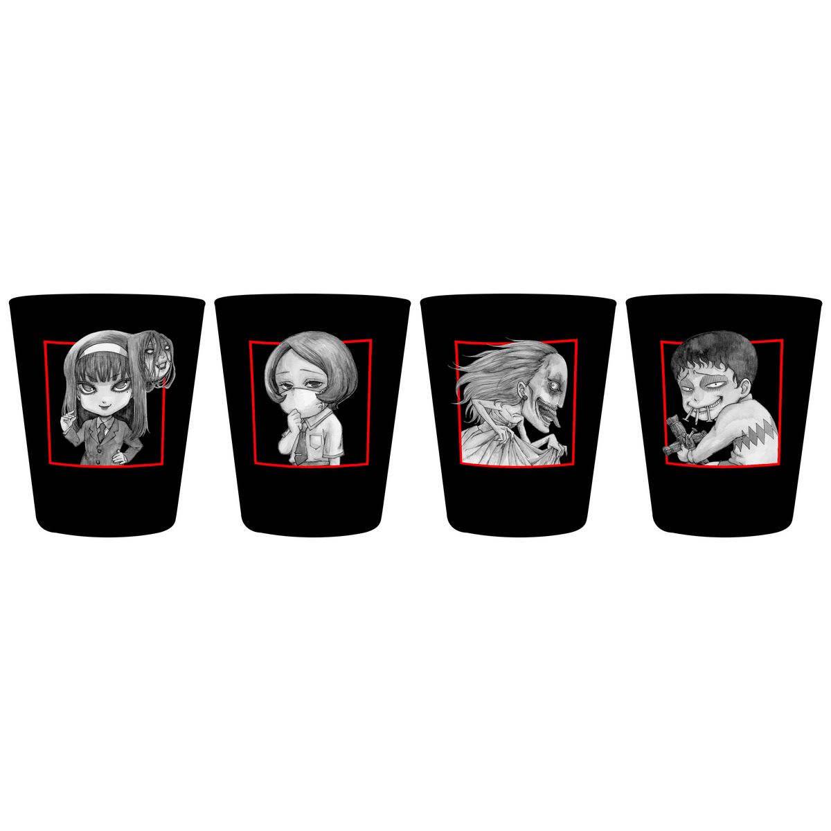 Junji Ito - Characters - Shottilasit (setti)