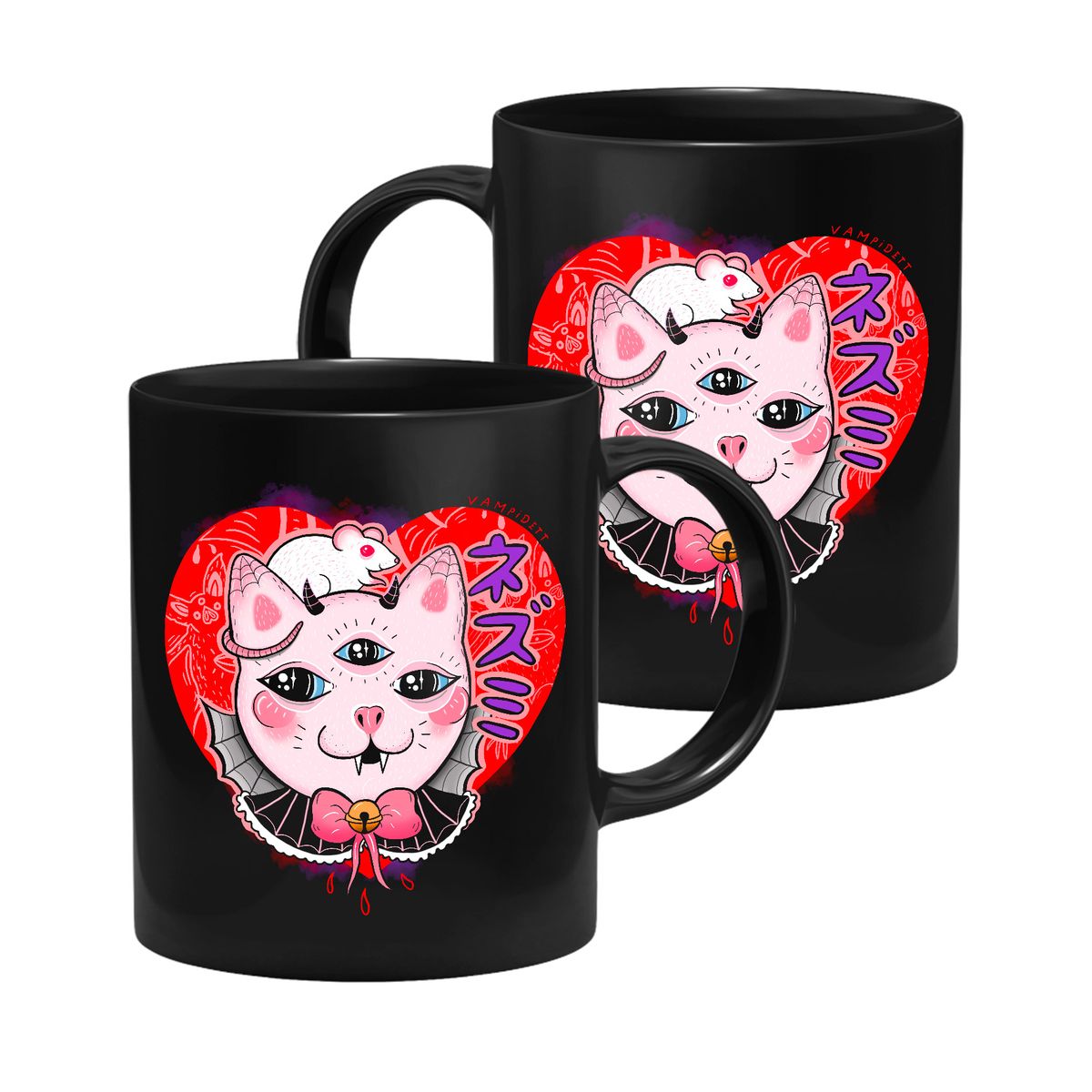 Vampidett - Vampimouse and Dracumeow - Muki