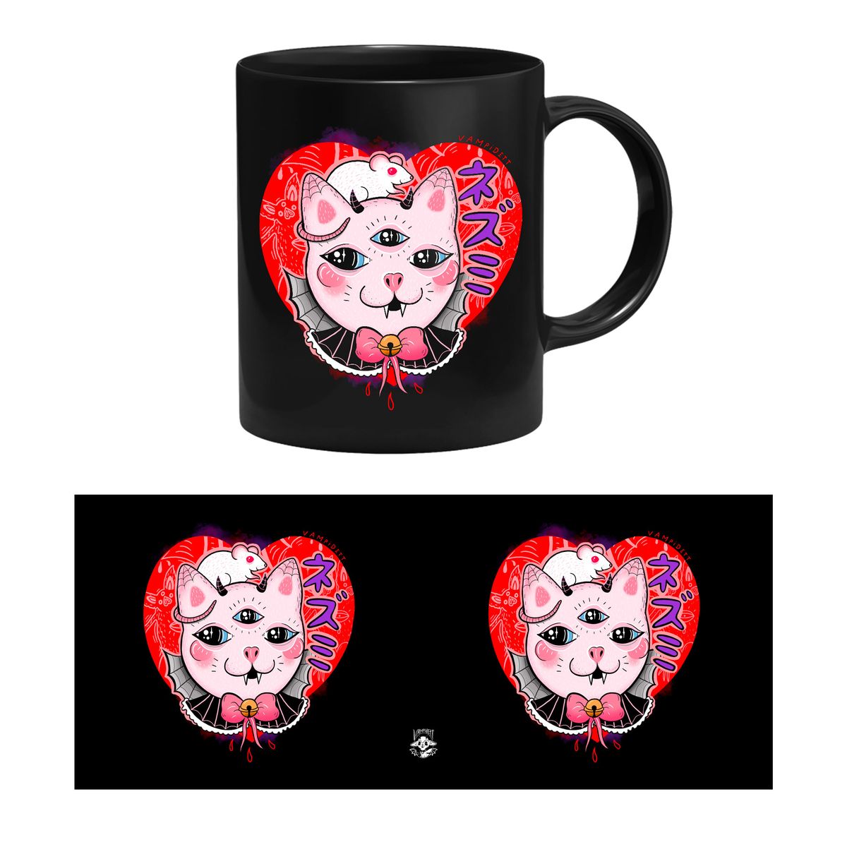 Vampidett - Vampimouse and Dracumeow - Muki