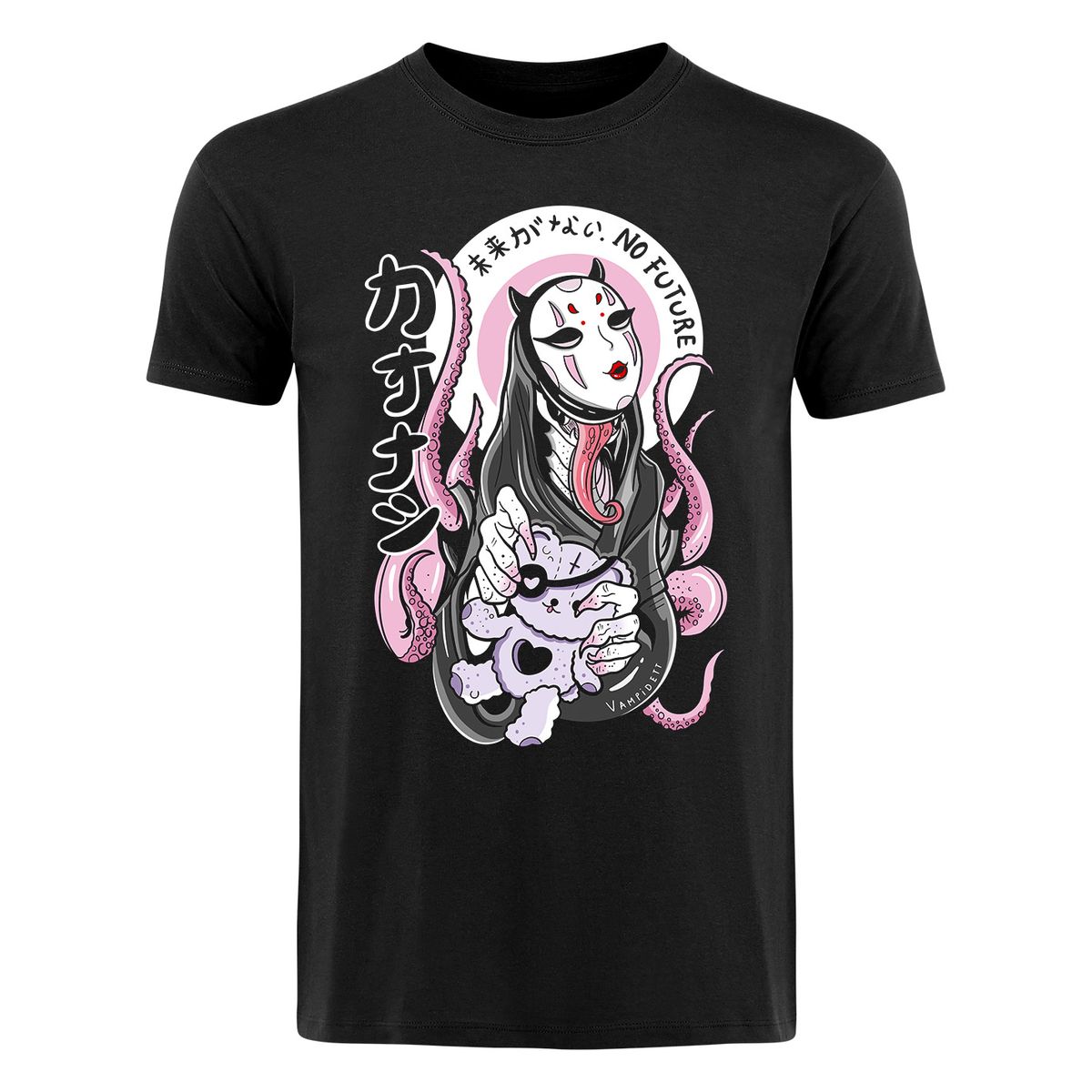 Vampidett - Japanese Demon - T-paita