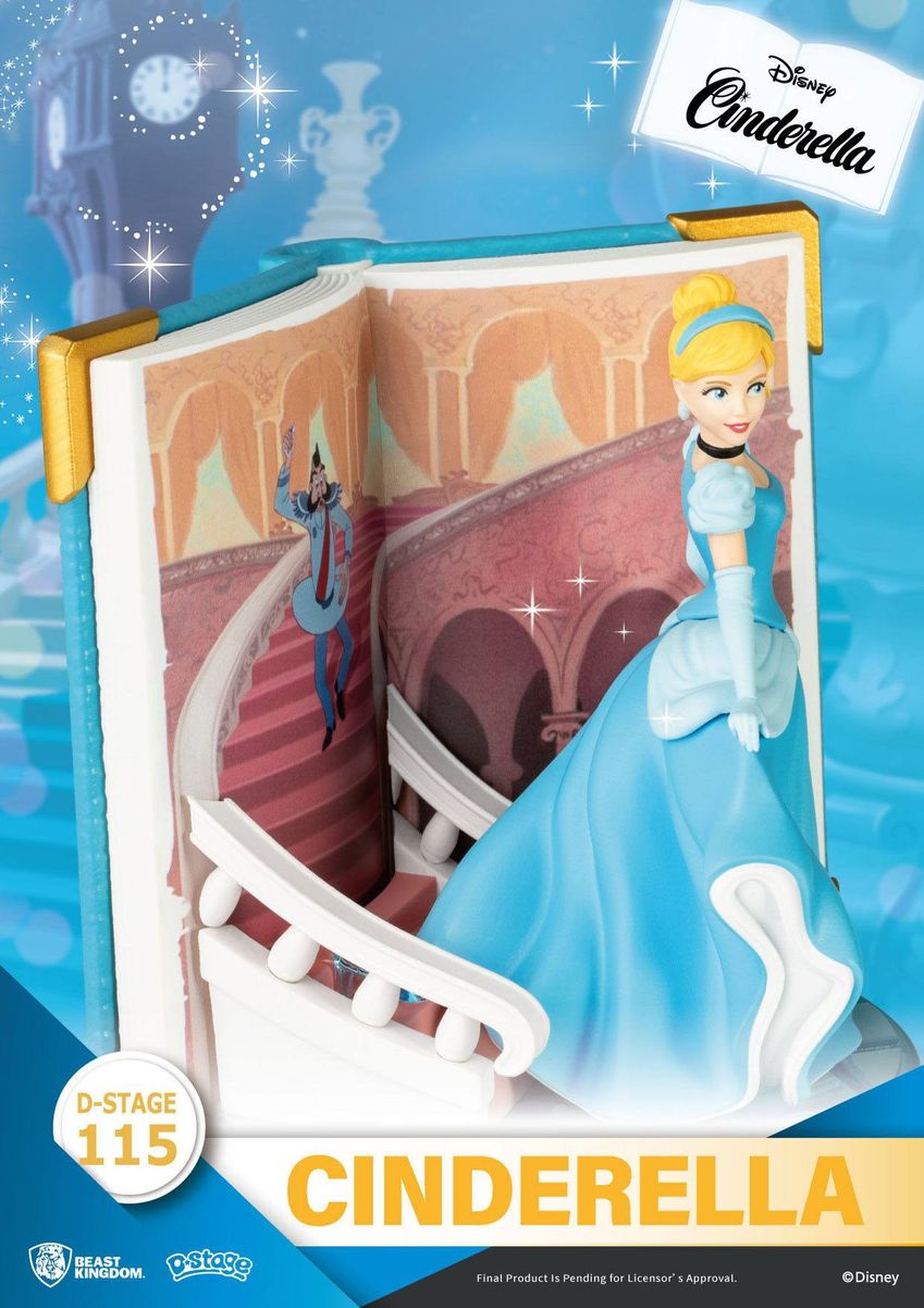 Tuhkimo - D-Stage Story Book Series - Diorama (kolmiulotteinen koriste-esine)