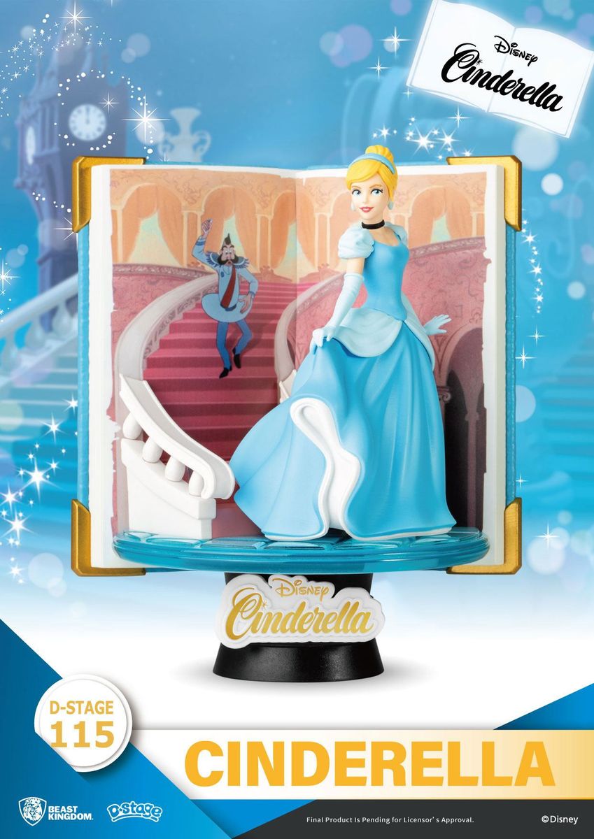 Tuhkimo - D-Stage Story Book Series - Diorama (kolmiulotteinen koriste-esine)