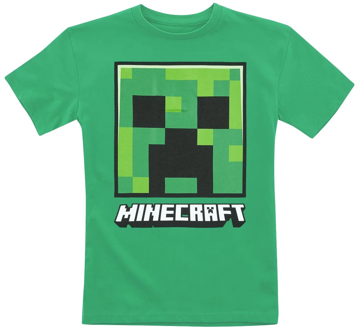 Minecraft - Creeper Face - T-paita