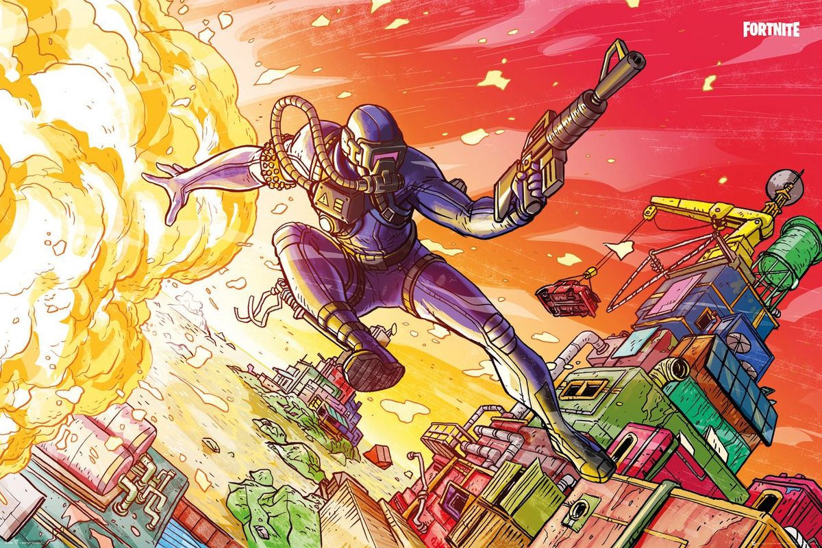 Fortnite - Scuba - Juliste