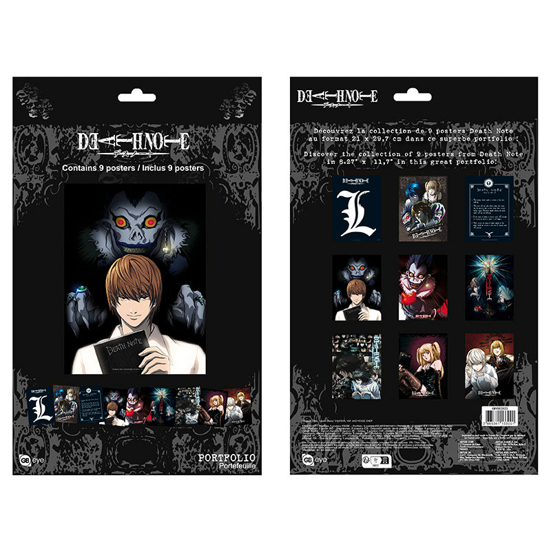 Death Note - Protagonists - Julistesetti (9 kpl)