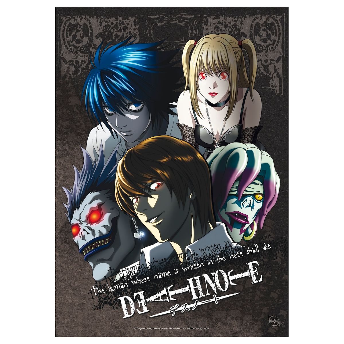 Death Note - Protagonists - Julistesetti (9 kpl)