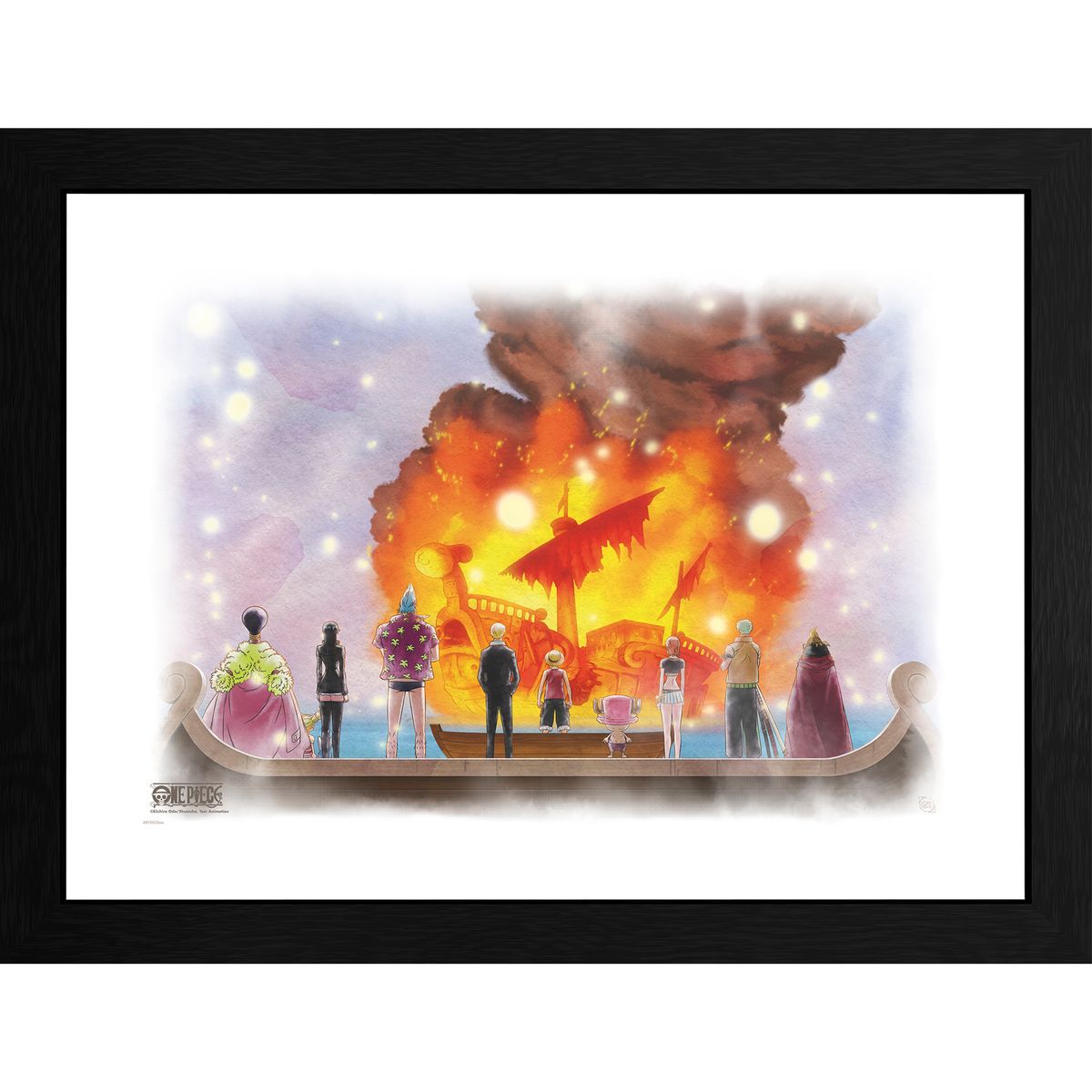 One Piece - Vogue Merry - Framed Art Print
