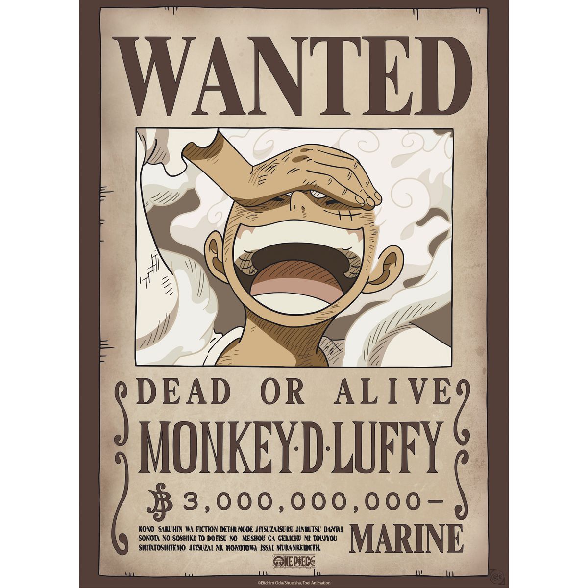 One Piece - Wanted Zoro & Luffy - Julistesetti (2 kpl)