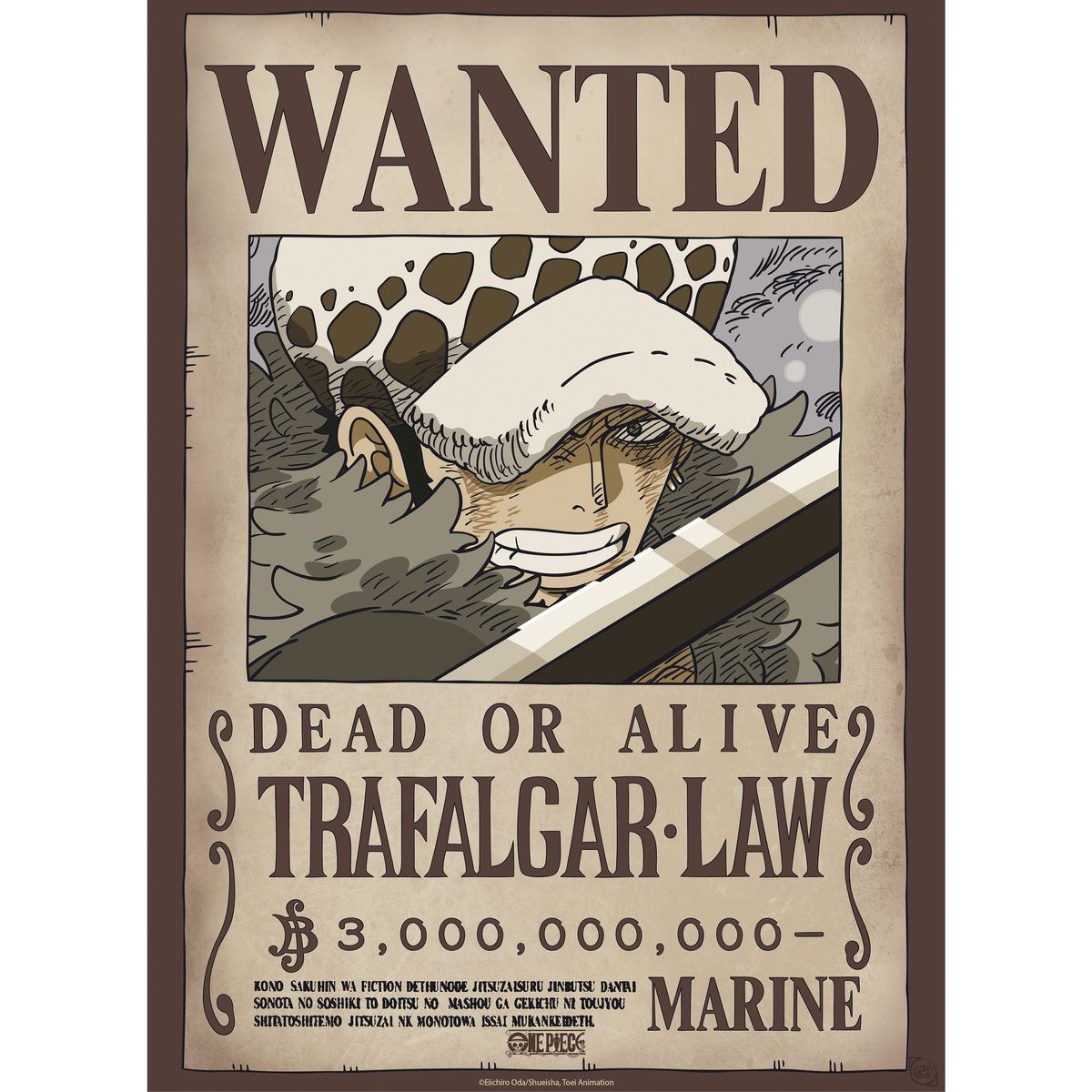 One Piece - Wanted Law & Kid - Julistesetti (2 kpl)
