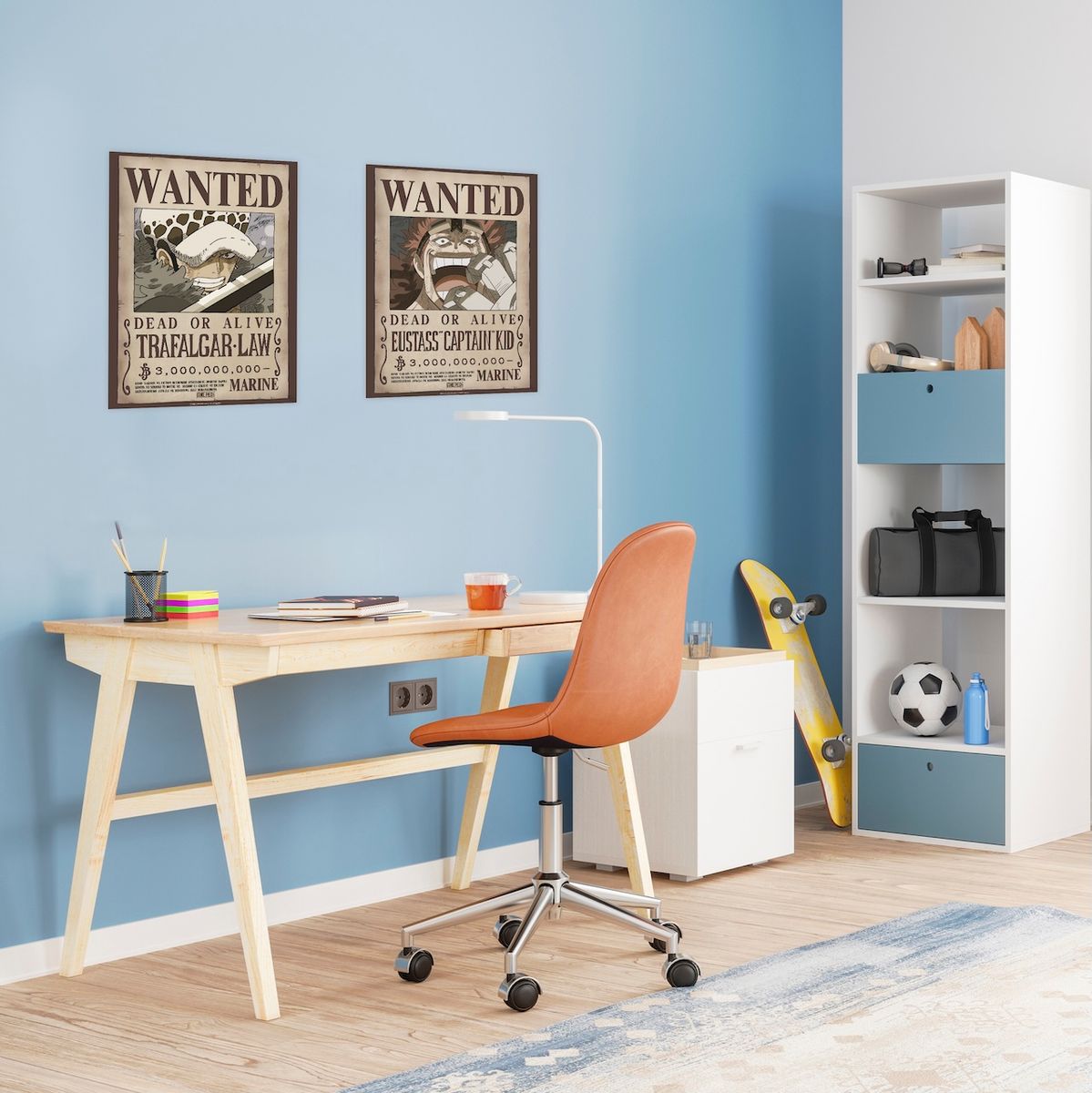 One Piece - Wanted Law & Kid - Julistesetti (2 kpl)