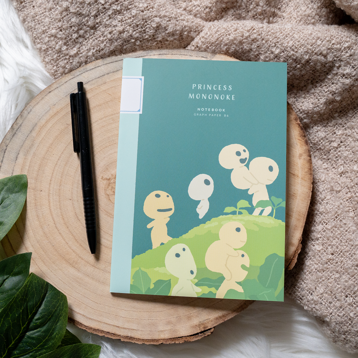 Studio Ghibli - Princess Mononoke Kodama - Muistikirja