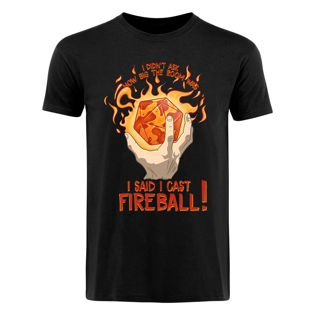 GlassStaff - I Cast Fireball - T-paita