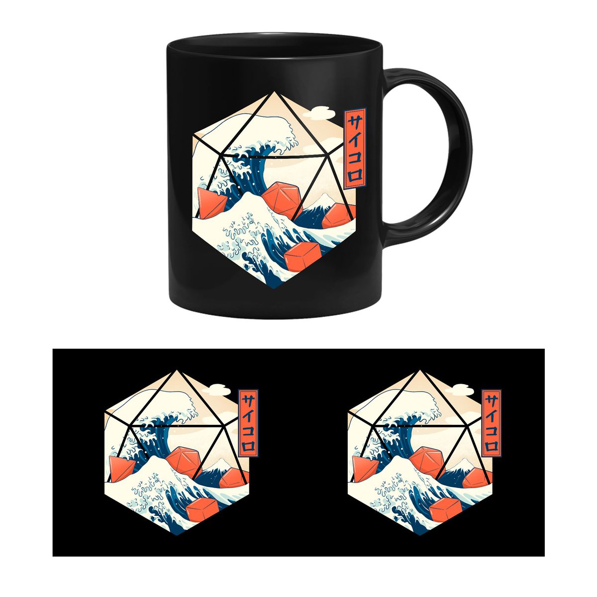 GlassStaff - Great Wave of Dice - Muki