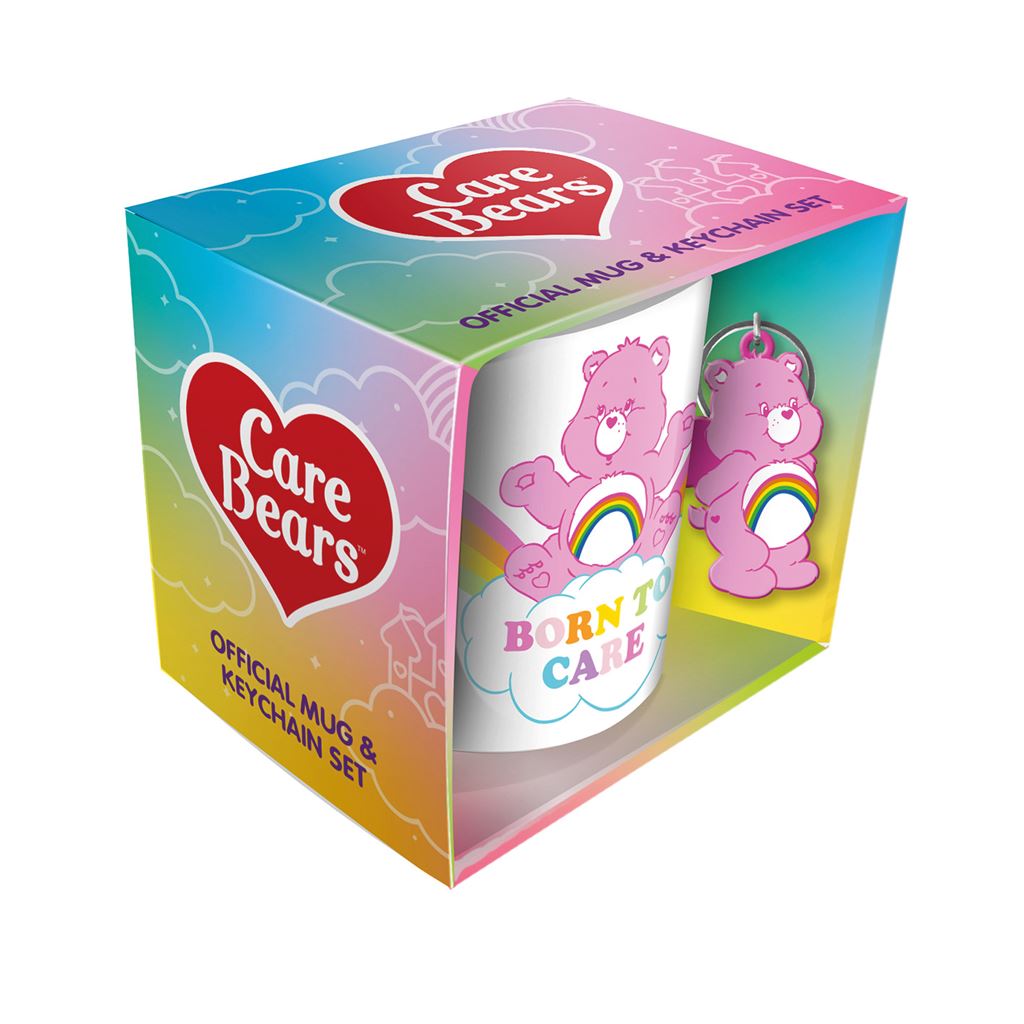 Care Bears - Born to Care - Mukisetti (Muki & avaimenperä)