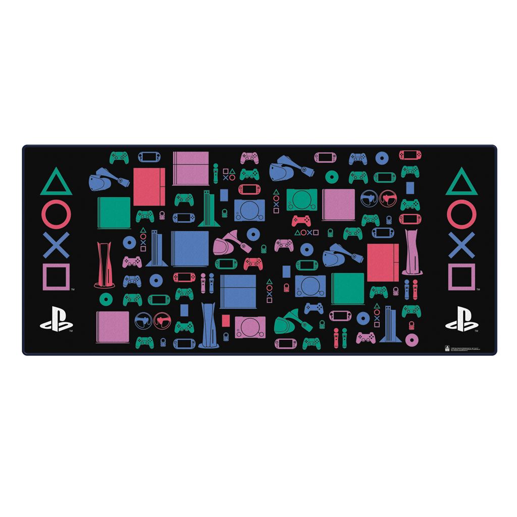 Playstation - Classic Colors - Iso hiirimatto (XL-koko)